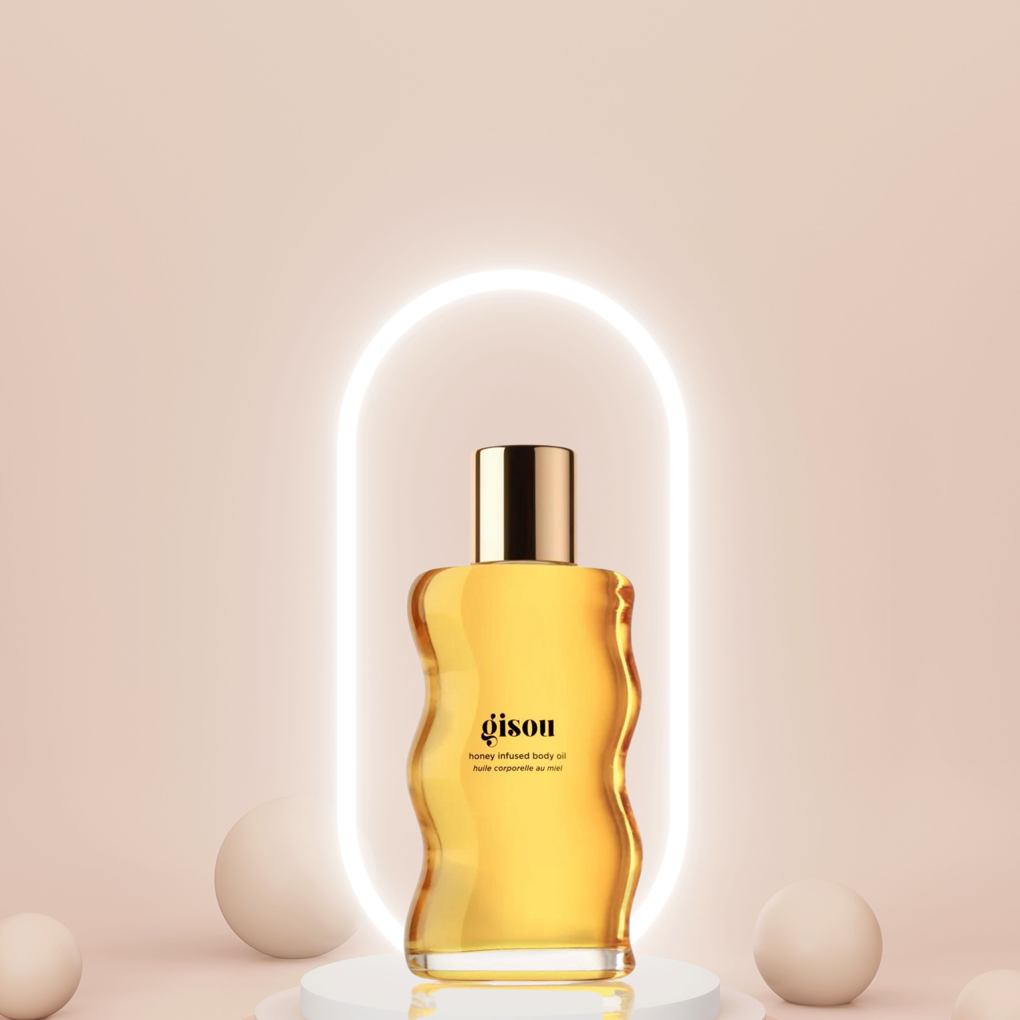 HUILE POUR LE CORPS GISOU
