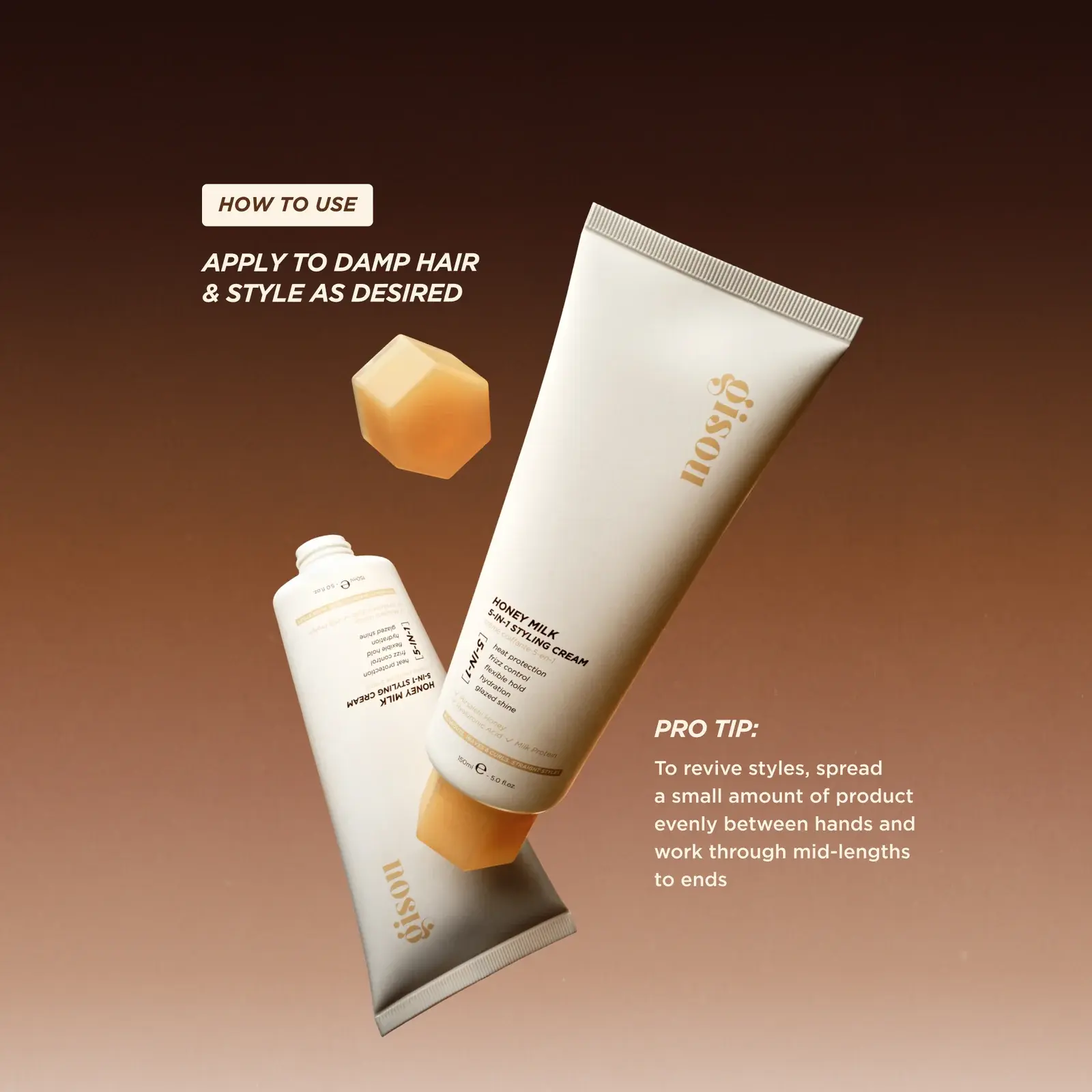 Honey Milk 5-in-1 Styling Cream - GISOU