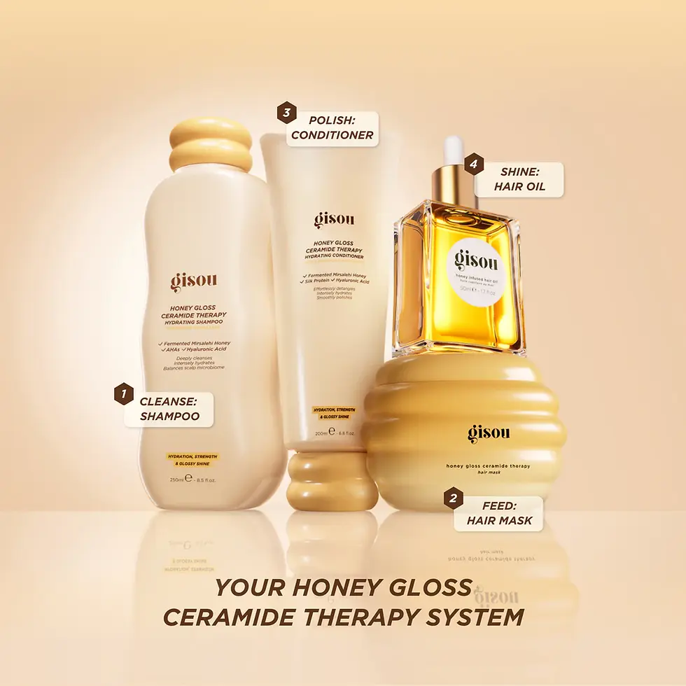 Miniature : HONEY GLOSS HAIR WASH DUO - GISOU