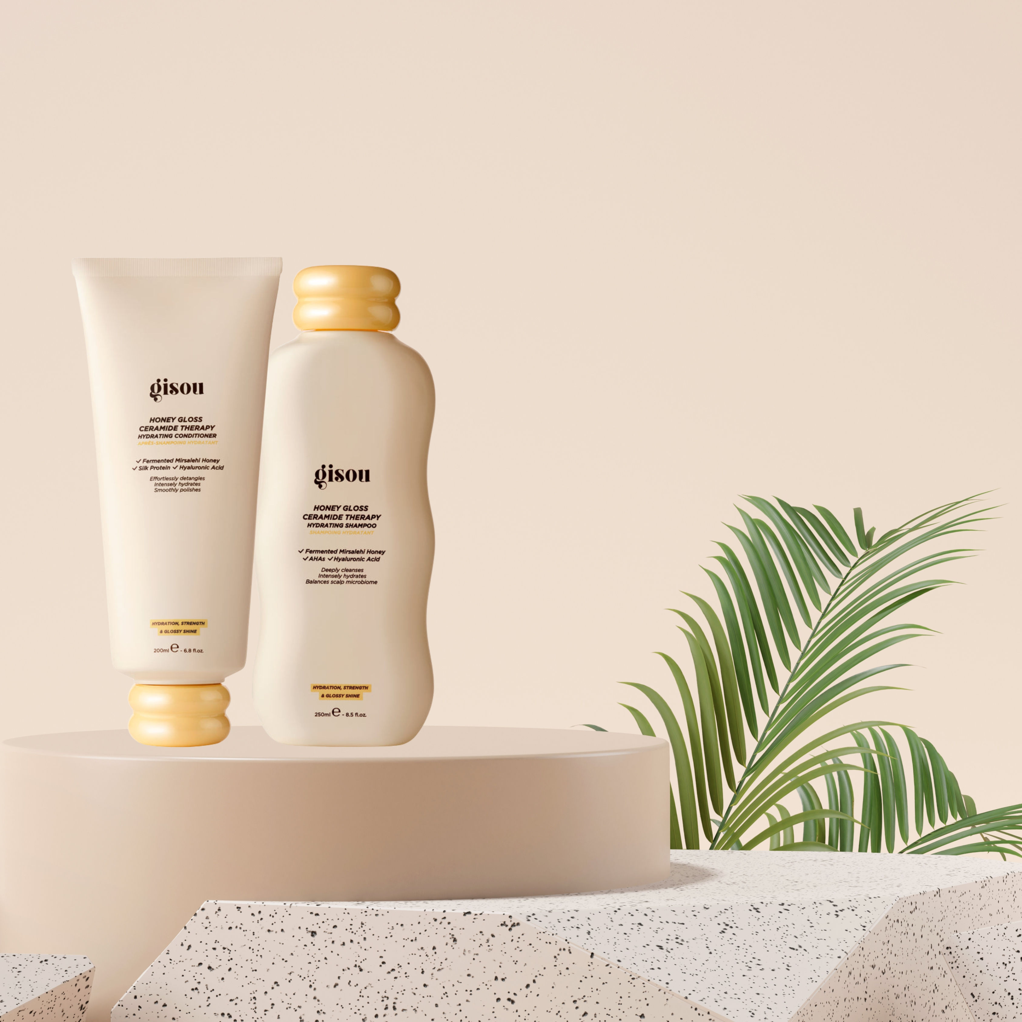 HONEY GLOSS HAIR WASH DUO - GISOU