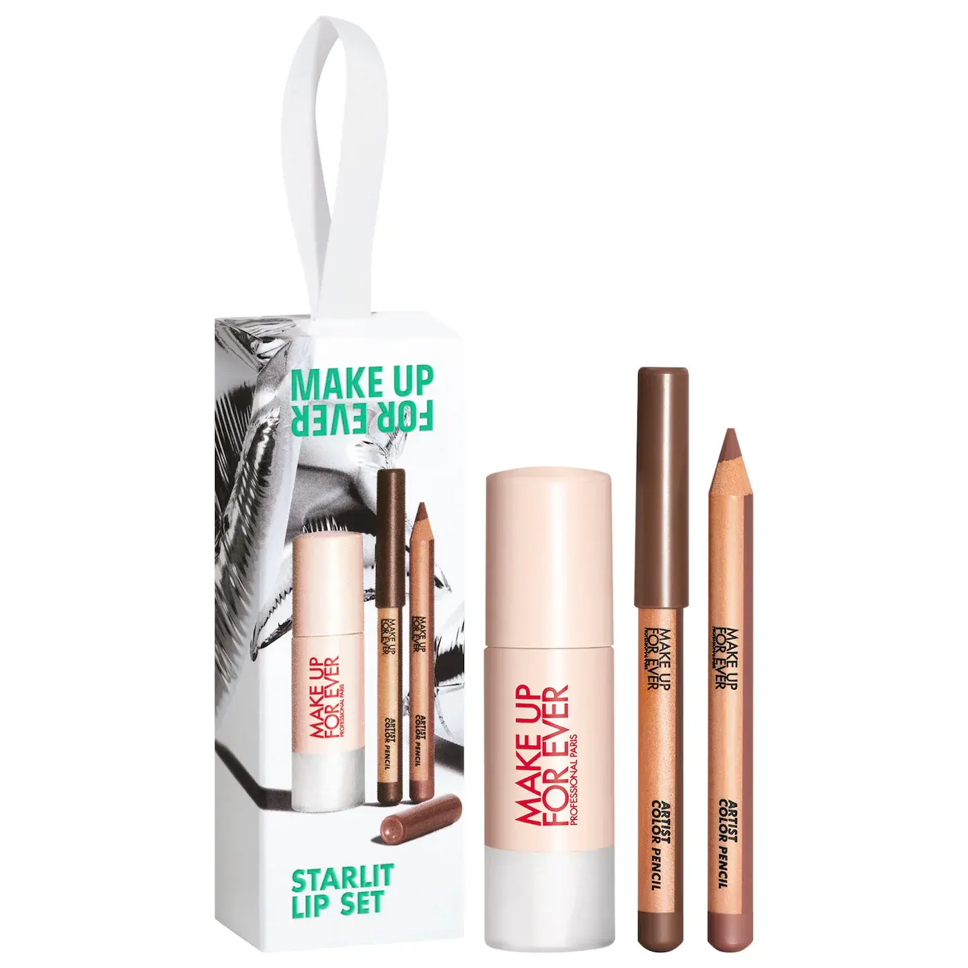 Mini Artist Color Lip Pencils & Super Boost Gloss Trio - MAKEUP FOREVER