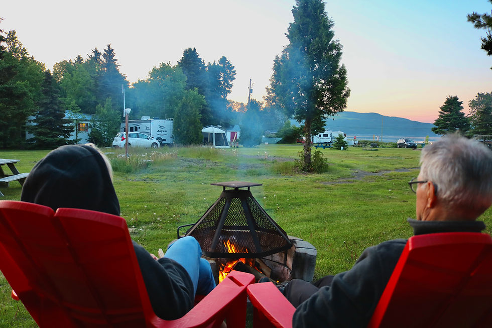 Chalets, camping, refuge dans Charlevoix