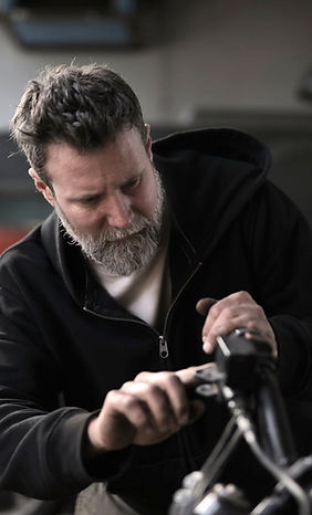 Mechanic in a garage