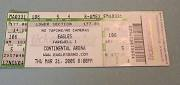 The Mystery of the Eagles Tickets