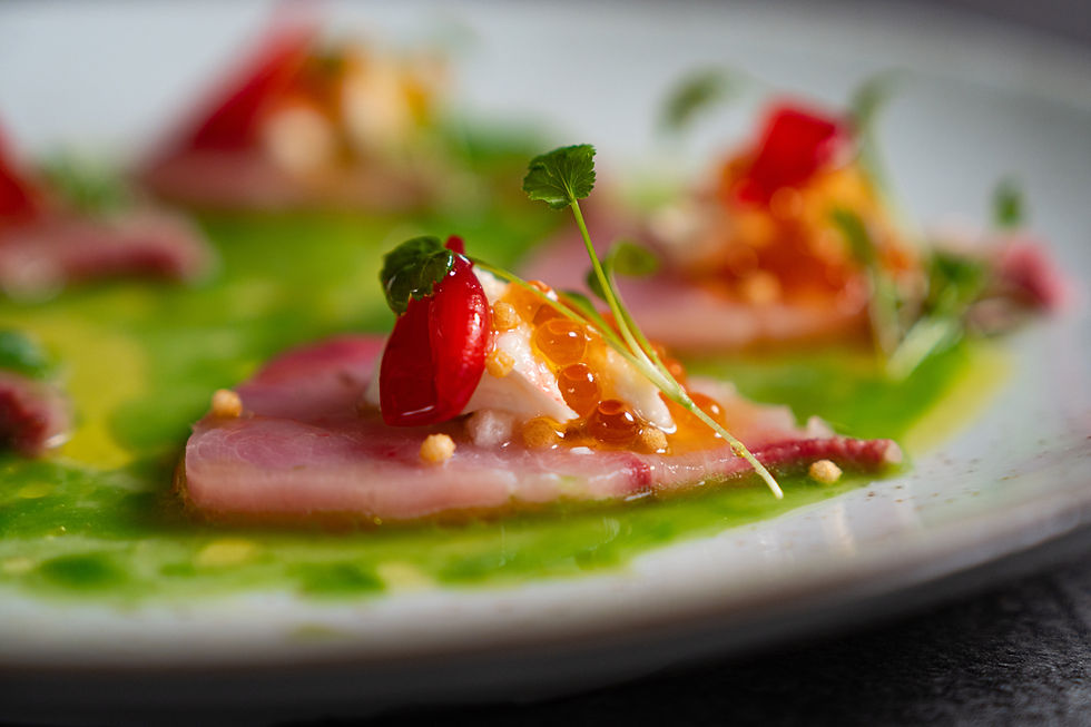 Hamachi Crudo