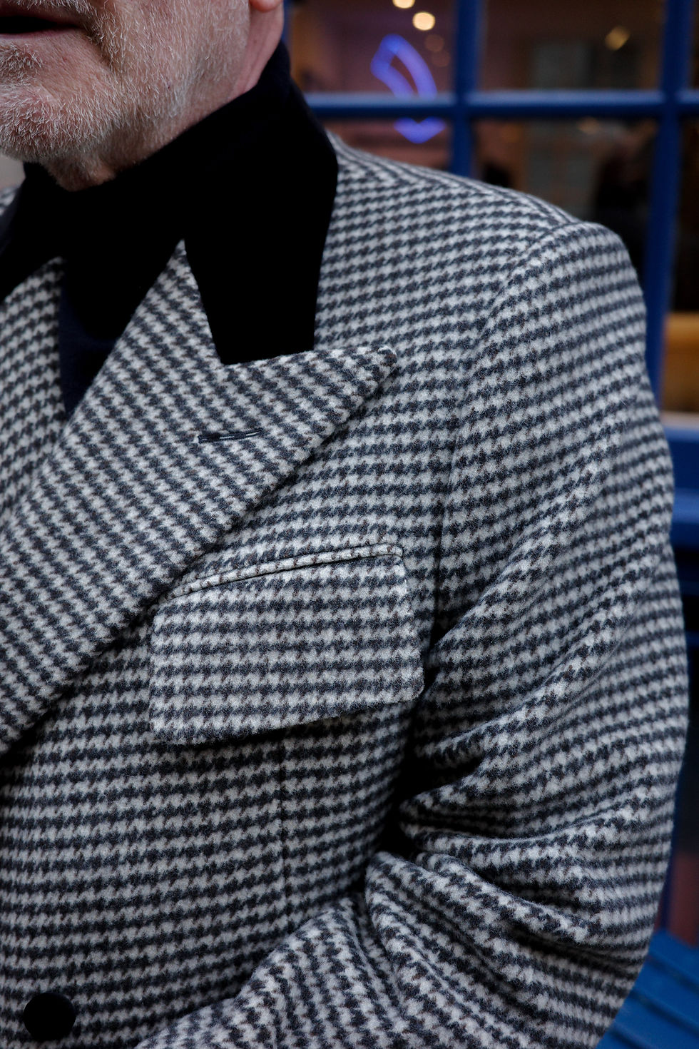 Thumbnail: The Marshall - Black and White Dogtooth