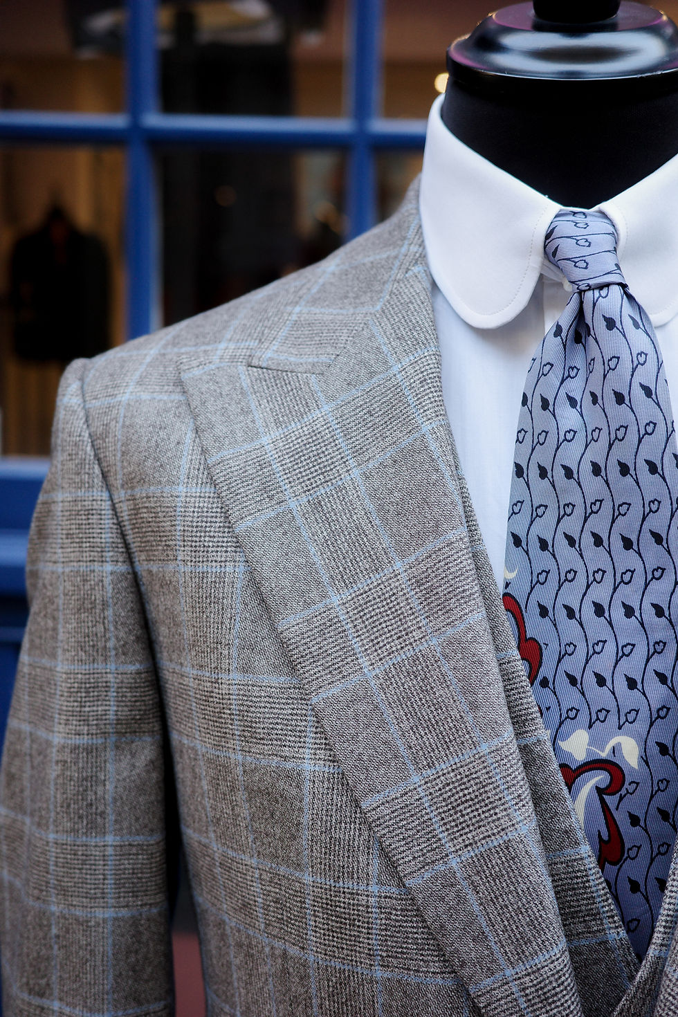 Thumbnail: The D'Arblay - Light Grey Check