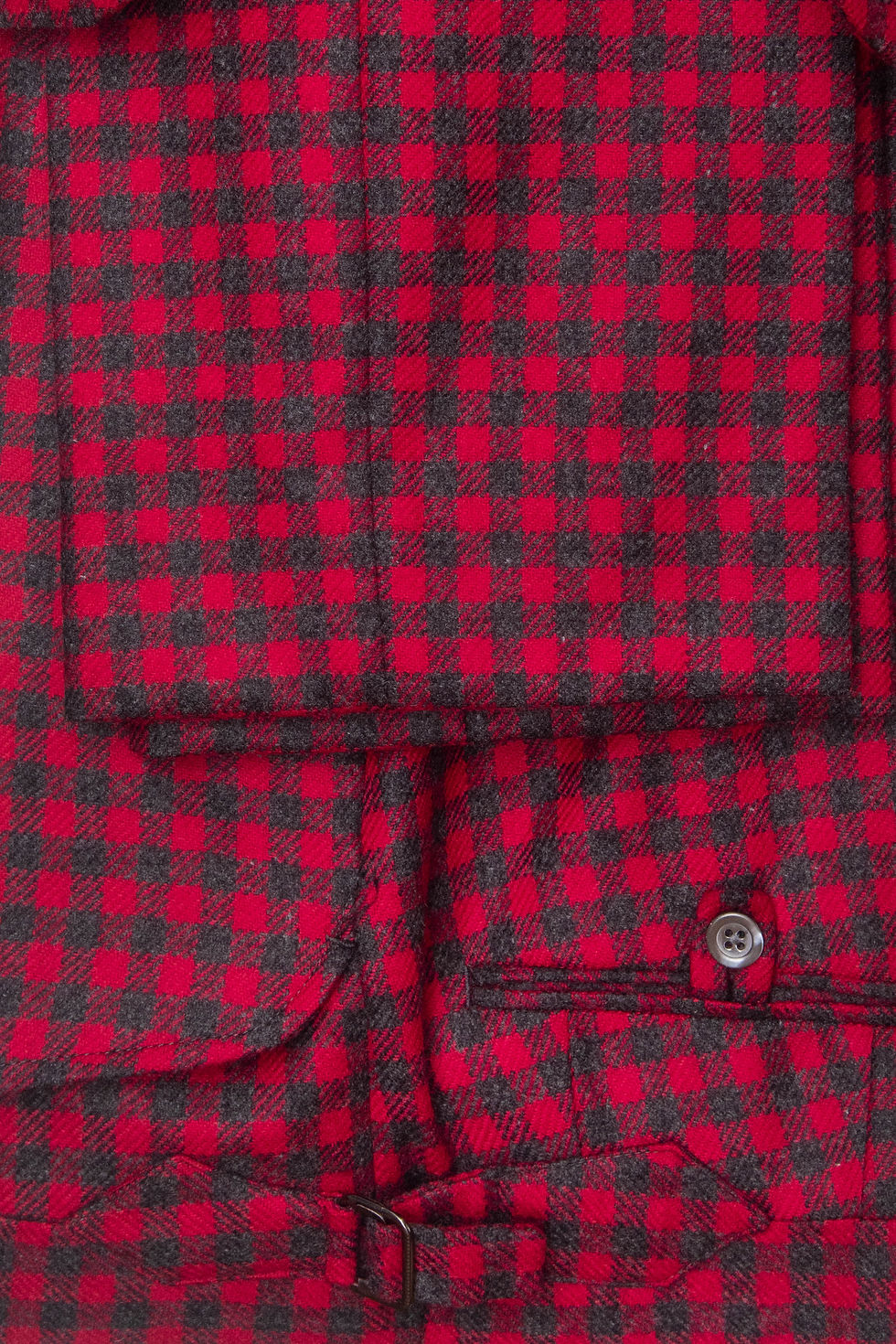 Thumbnail: The Dean - Red Wool Check