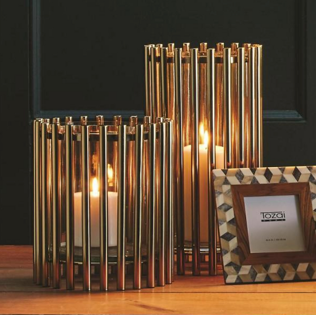Gold Candle Holders