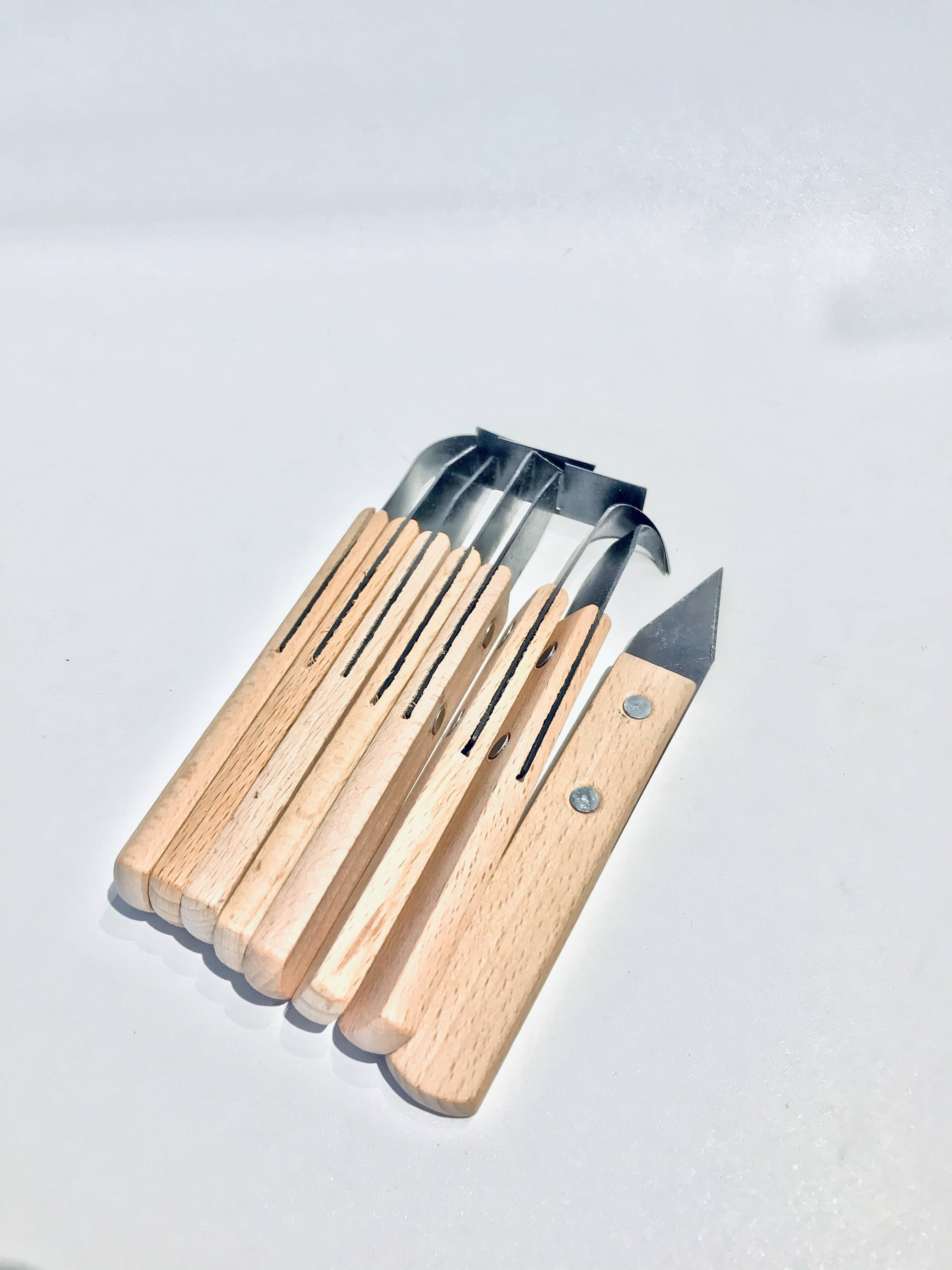Wooden Trimming Tool Set