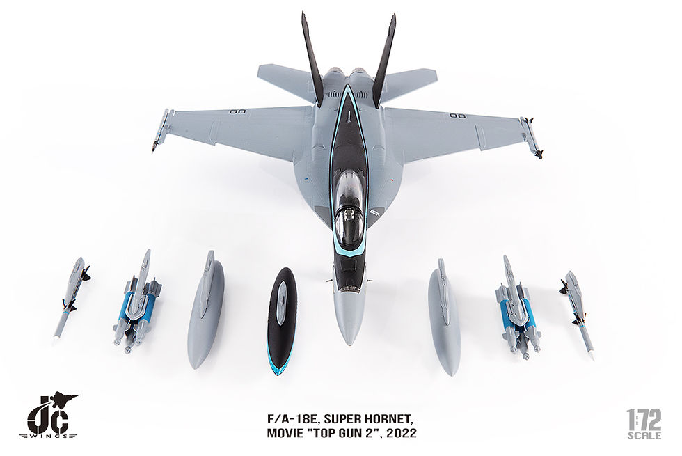 Miniatura: Jc Wings 1/72 F/A-18E Super Hornet Top Gun 2, 2022