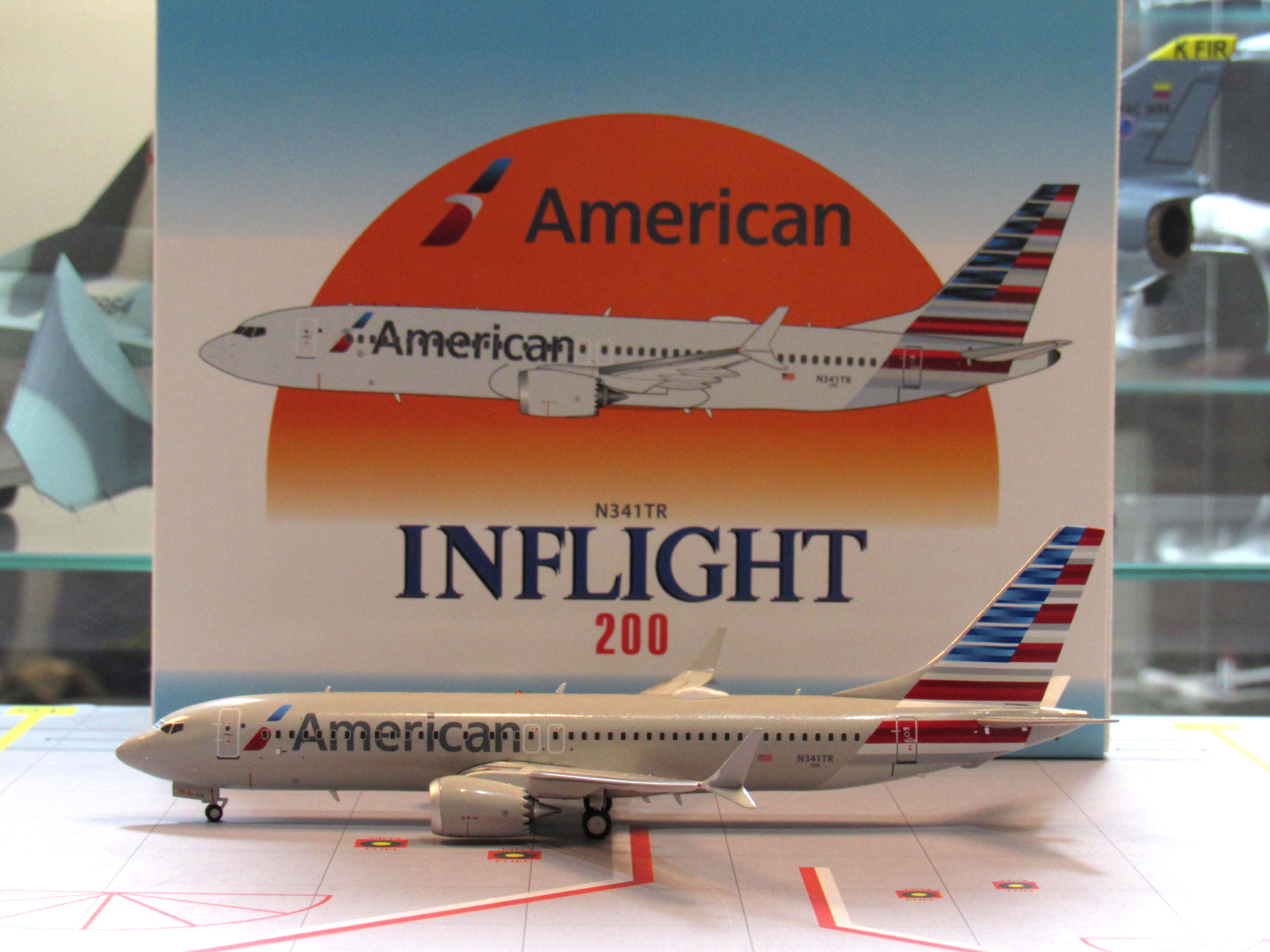 Inflight-200 Boeing 737-8 MAX American Airlines