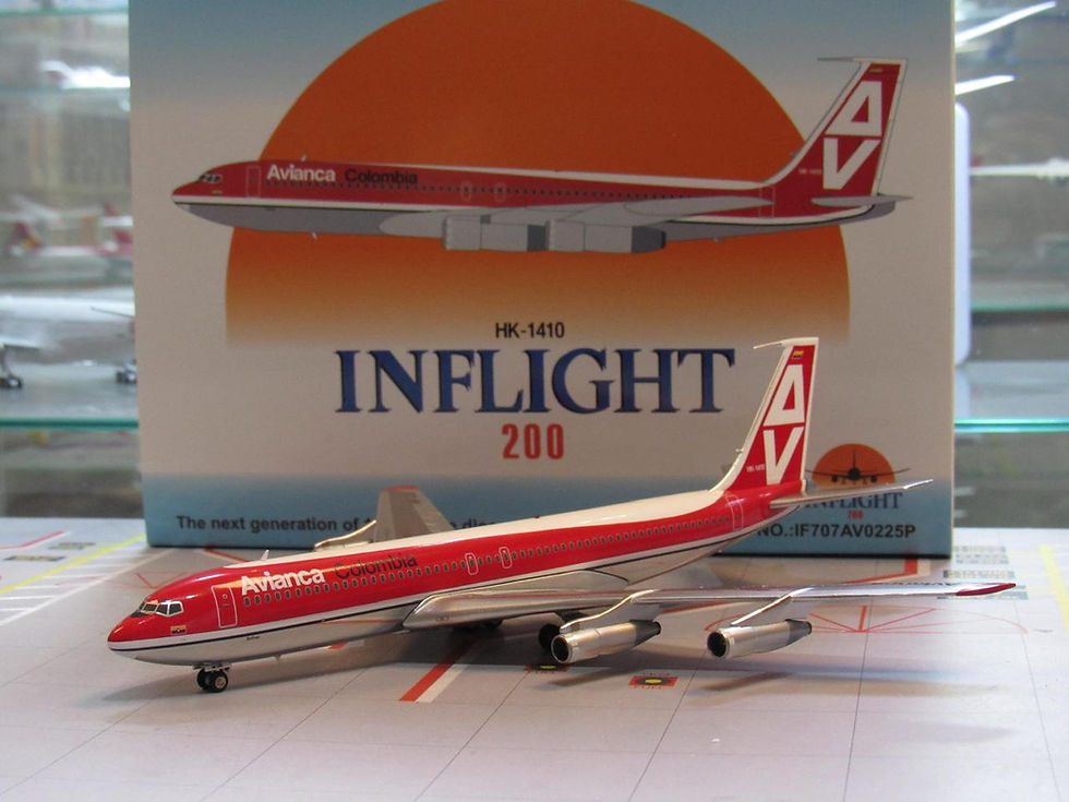 Miniatura: Inflight - 200 Boeing 707-359 Avianca Colombia