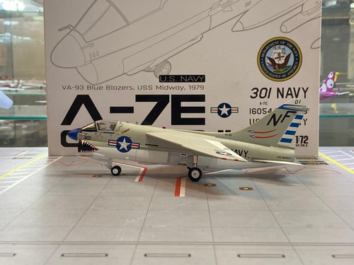 Jc Wings 1/72 A-7E Corsair II, US Navy, VA-93 Blue Blazers, 160544
