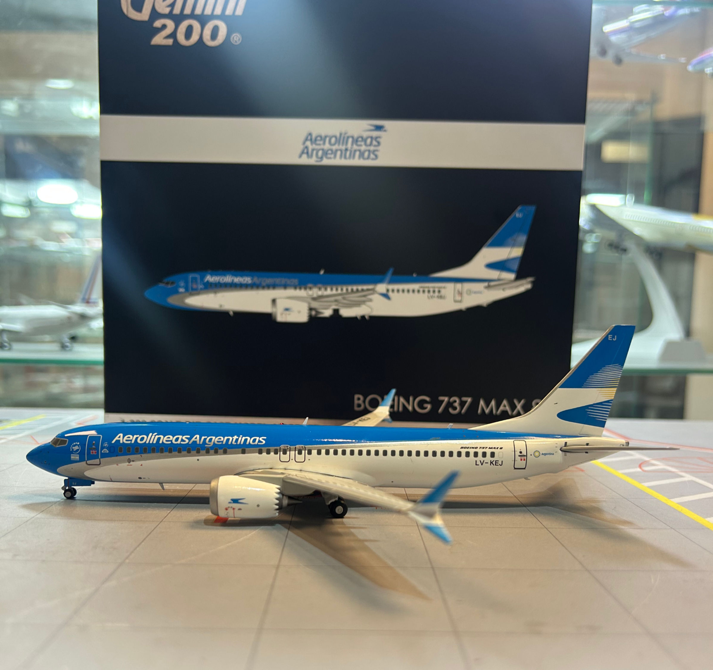 Gemini Jets 200 Boeing  737 Max-8 Aerolineas Argentinas