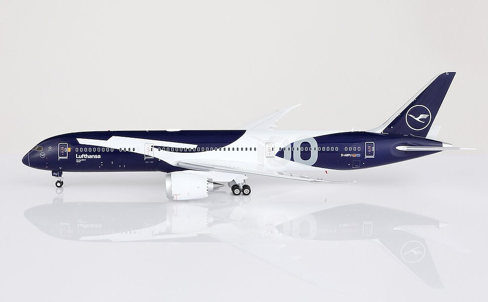 Miniatura: SQ Wings Boeing 787-9 Lufthansa 100 years livery