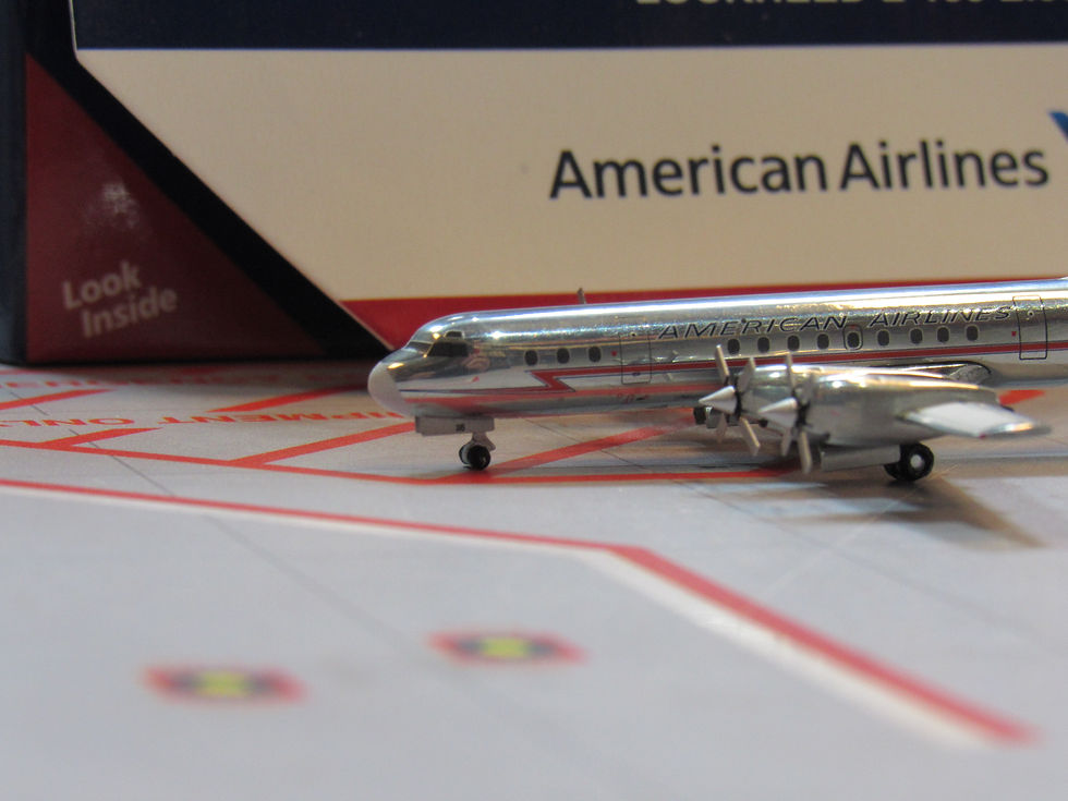 Miniatura: Gemini jets 1:400 L-188 Electra American Airlines