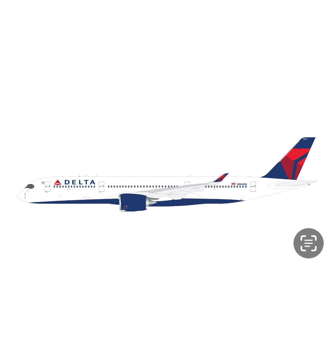 Gemini jets 1:400 Airbus  A-350-900 Delta