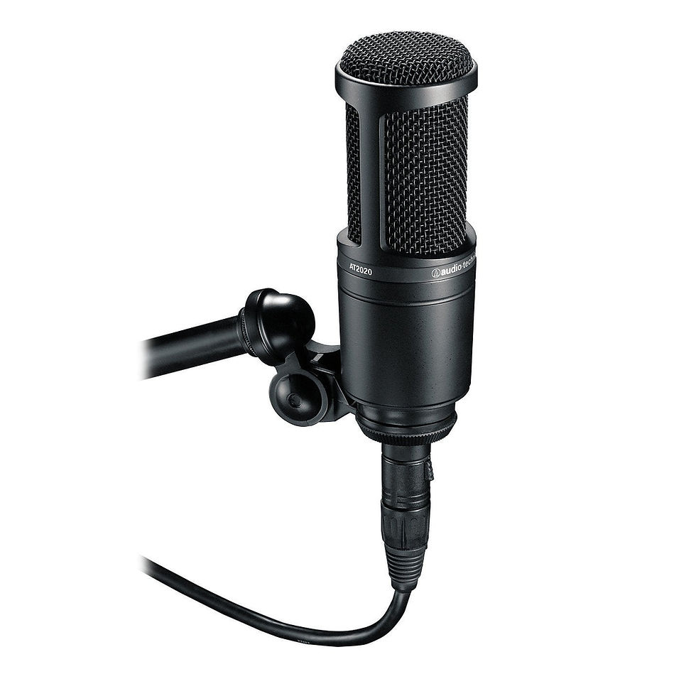 audio-technica AT-2020 Condenser Microphone-Microphones-Indigo Oak Studio