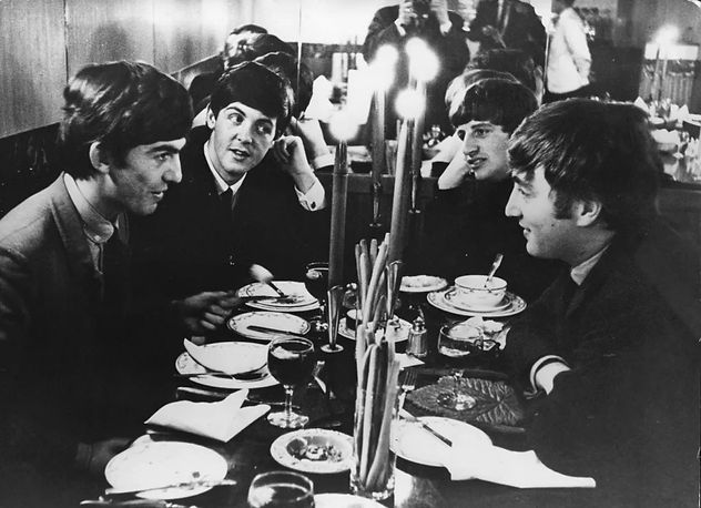 Chef Anthony Gans Flux Catering The Beatles eating breakfast