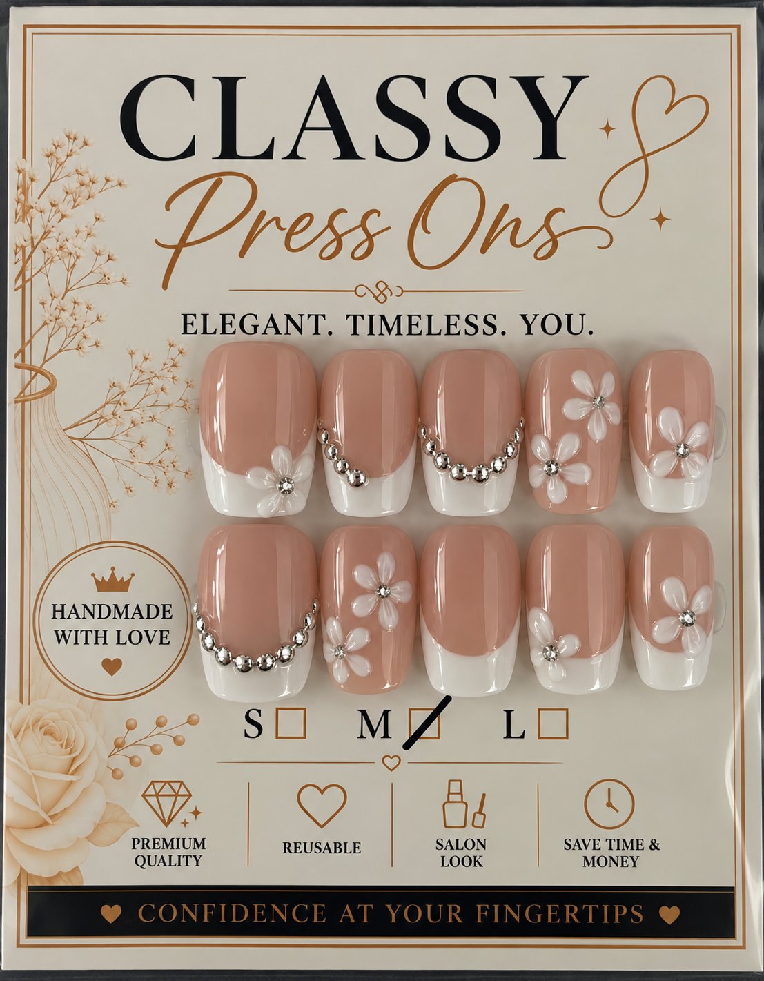 2.0 Square French Tip