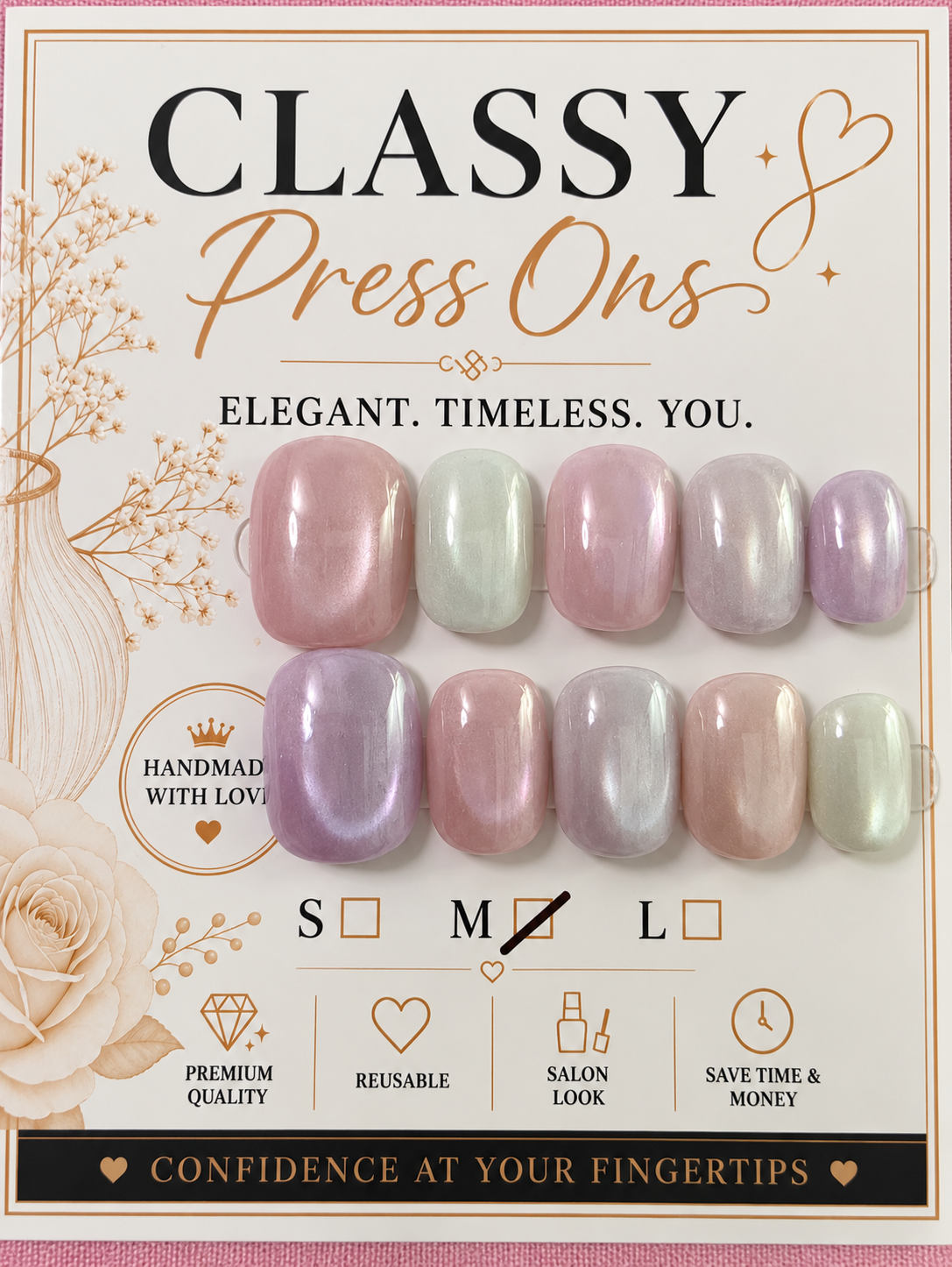 1.5 Nail Bed Pastel Cat-eye