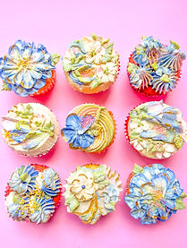 Fae garden cupcakes