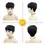 섬네일: Short pixie cut wig