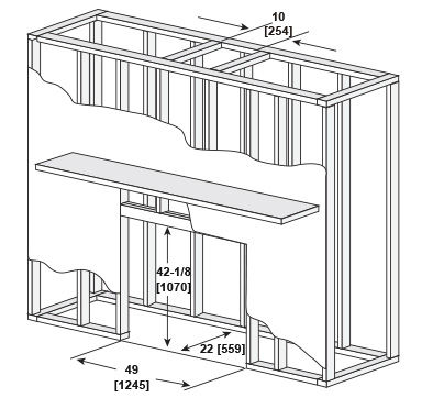 Thumbnail: Majestic Meridian 42" Gas Fireplace