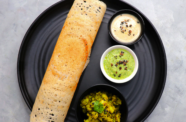 Arranged Food and Objects