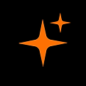 Two Orange Stars