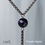 Miniatyrbilde: Gemstone lariat necklaces, stainless steel jewellery