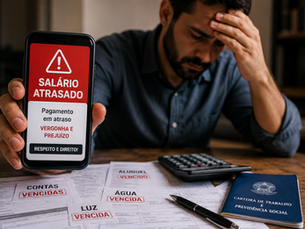 Atraso de salário pode gerar rescisão indireta e indenização por dano moral?