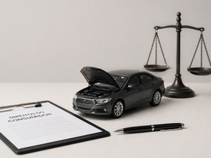 Quando um carro com defeito pode gerar direitos ao consumidor?