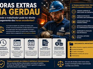 Horas Extras na Gerdau: Quando o Trabalhador Pode Ter Direito ao Pagamento?
