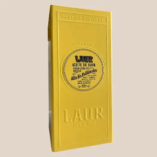 Miniatura: Aceite De Oliva Laur Virgen Extra Alto En Polifenoles Con Estuche x500ml