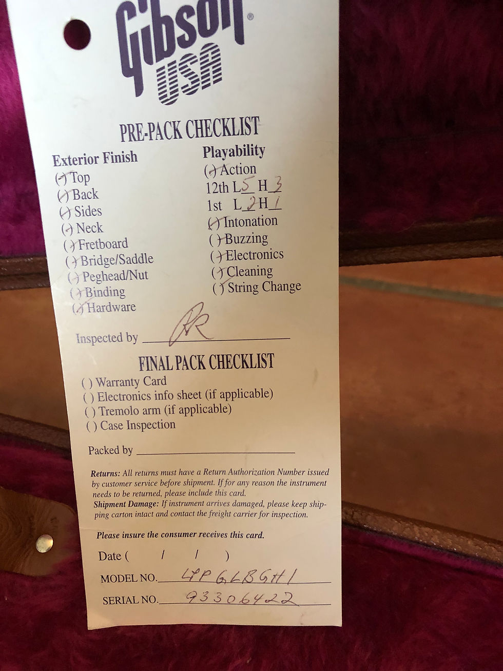 Miniatura: Gibson Les Paul Standard jimmy Page Signature