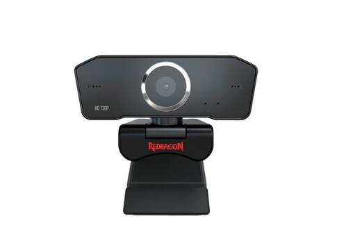 Webcam Redragon Streaming Fobos, HD 720p, 2 Microfones, GW600-1