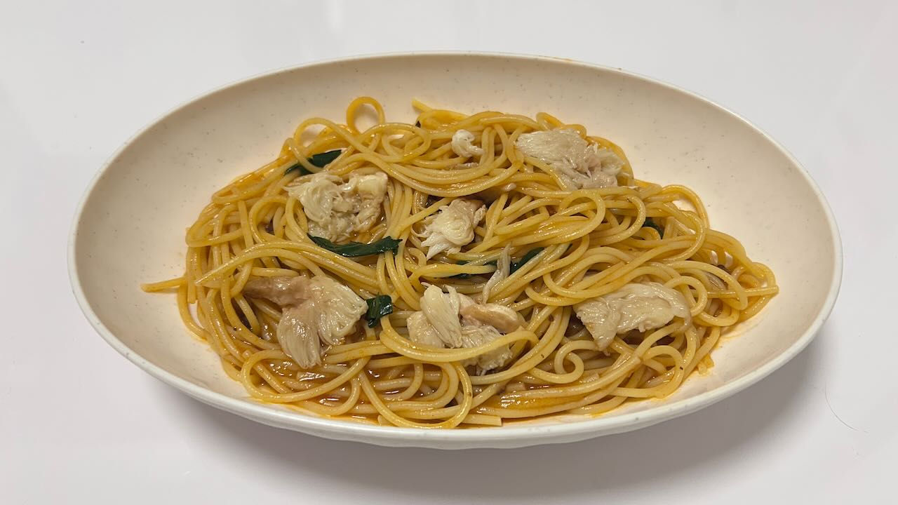 ミートソースパスタ