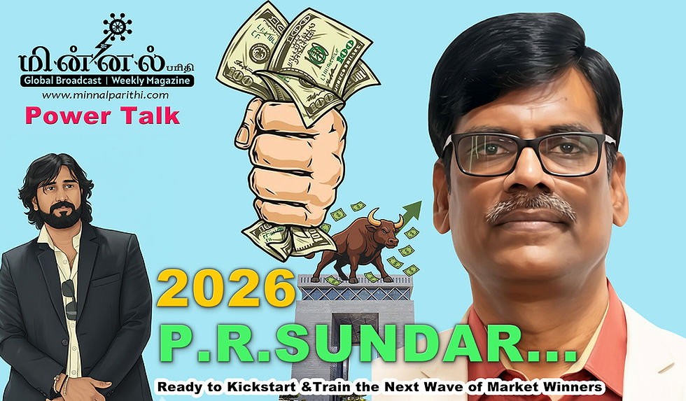PR Sundar - Minnal Broadcast -2025 Dec | Power Talk