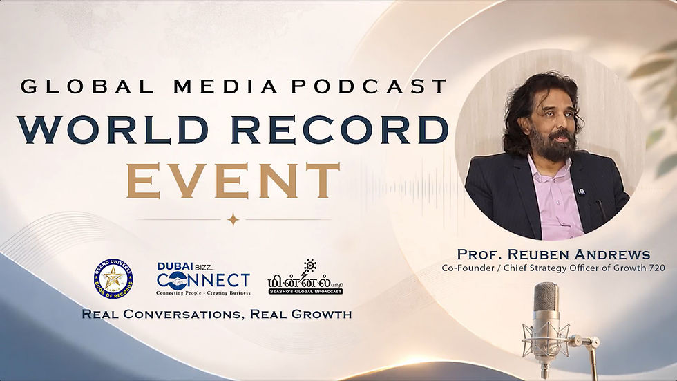 Prof. Reuben Andrews - Co-Founder / Chief Strategy Officer of Growth 720