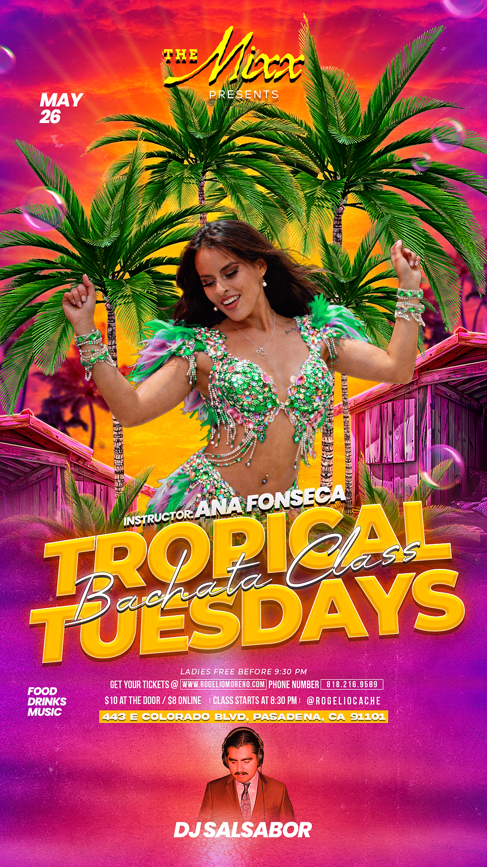 Tropical Tuesdays @ The Mixx | Bachata Class