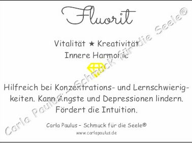 Miniaturbild: Fluorit Heilstein Wirkung Beschreibung
