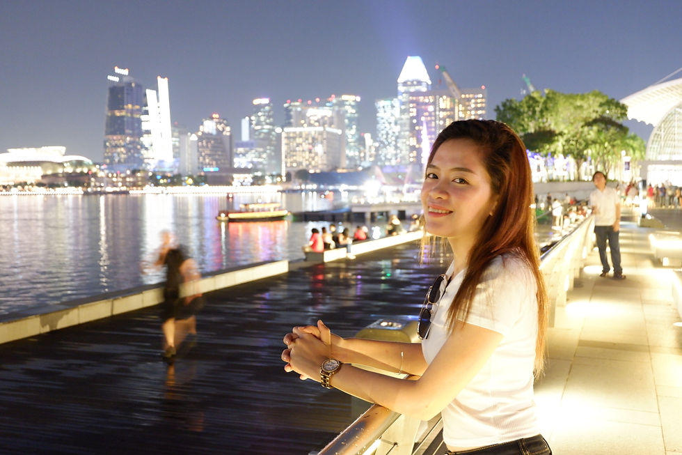 Nostalgic experience in Singapore "Marina Bay Sands"