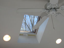 Kitchen Skylight and Fan