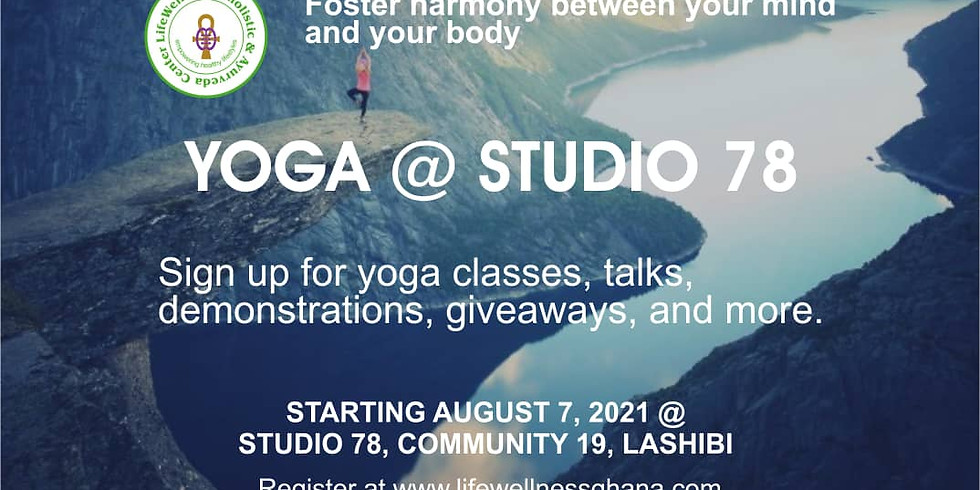 Yoga @ Studio 78
