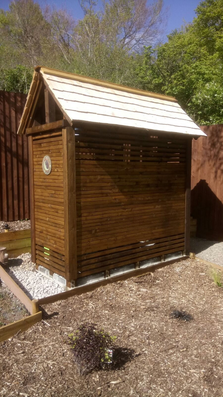 Camp Cynrig Bucket Shower