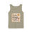 Thumbnail: Garment-dyed tank top with printed slogan