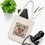 Thumbnail: Organic canvas tote bag featuring a heart-shaped dog illustration and “Peace Love Rescue Dogs” message on the front
