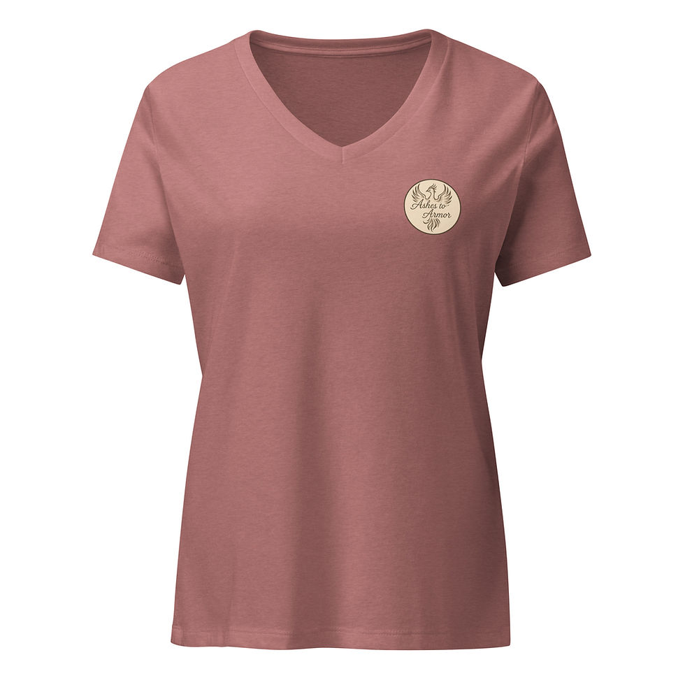 Thumbnail: Women’s relaxed v-neck t-shirt